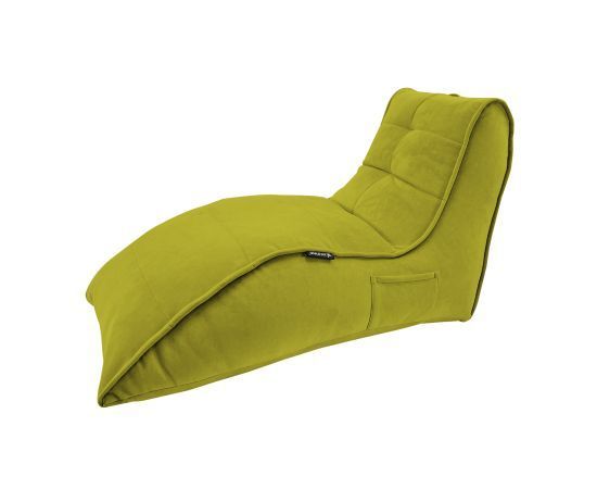 зелёное бескаркасный лаунж-диван Avatar Sofa велюровое для гостиной, кабинета и лаунж-зоны