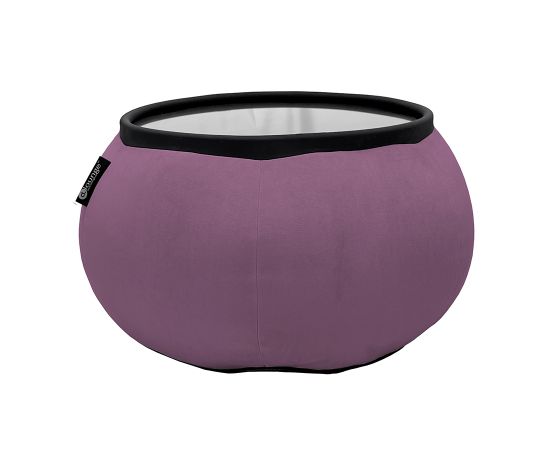 розовое складной столик Versa Table велюровое в интерьере гостиная