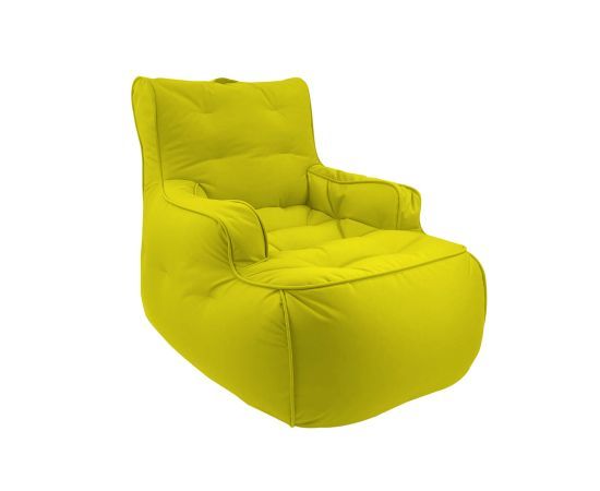 лаймово-зелёное уличное лаунж-кресло Tranquility Armchair уличное из олефина — дизайн и качество
