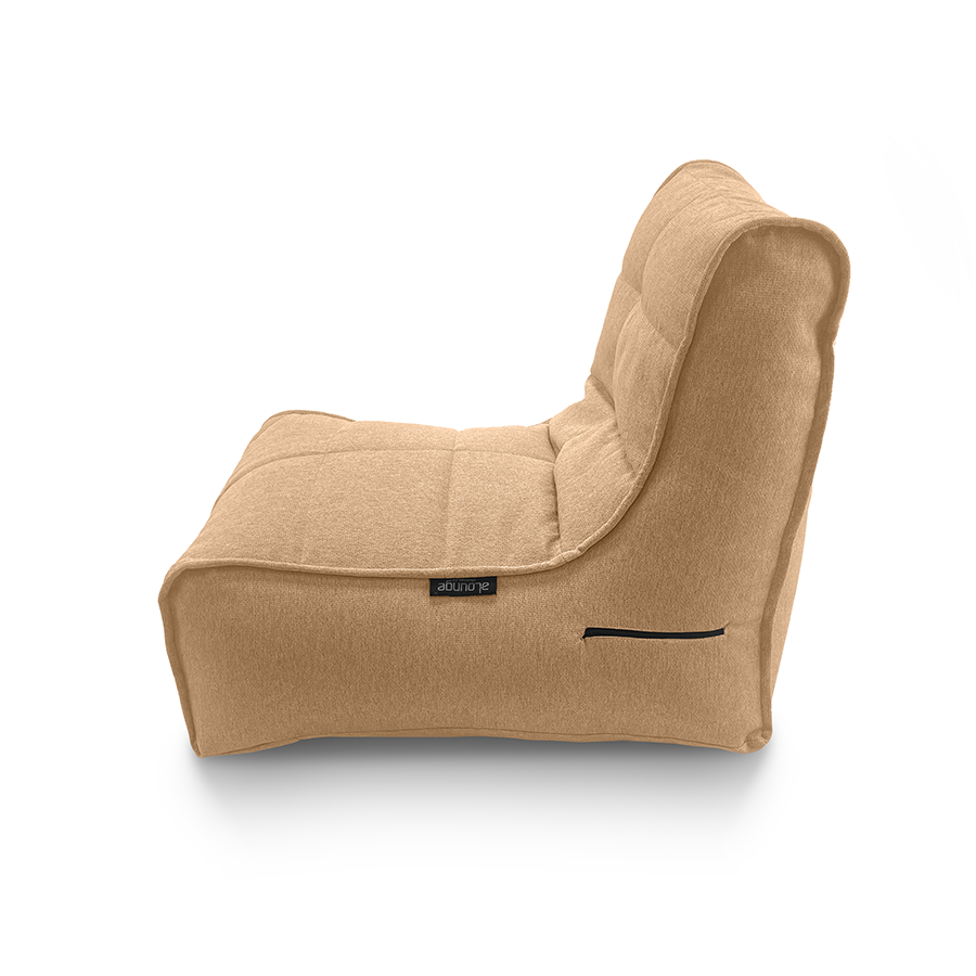 натуральное уличный бескаркасный диван Evolution Sofa жаккардовое для террасы, сада и веранды