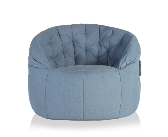 Оранжевый бескаркасный диван Butterfly Sofa Ambient Lounge