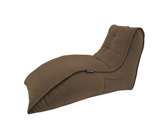 шоколадное бескаркасный лаунж-диван Avatar Sofa велюровое для гостиной, кабинета и лаунж-зоны
