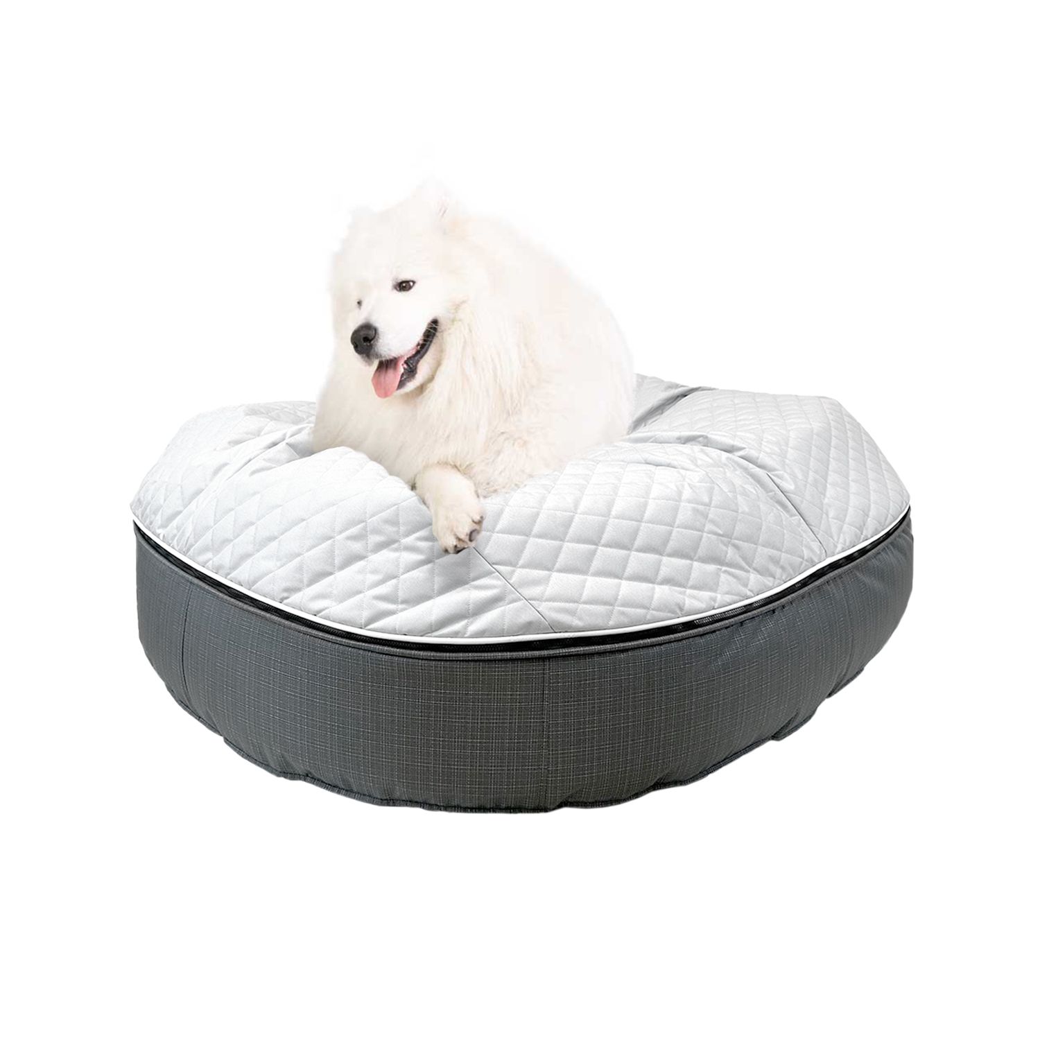Dark Line Grey Quilt лаунж-кресло Лежак для собак Pet Lounge Large Ambient Lounge