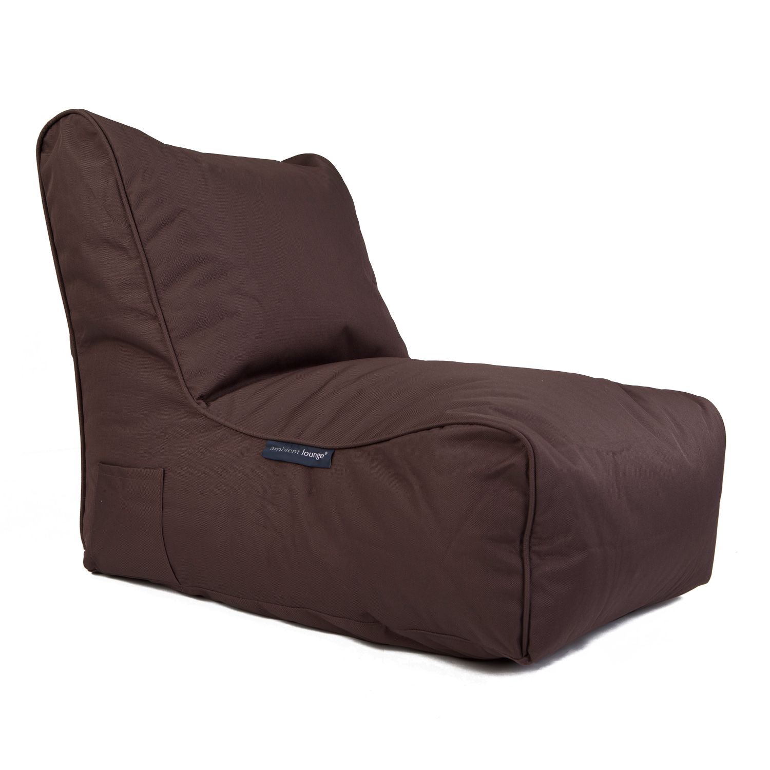 коричневое уличный бескаркасный диван Evolution Sofa уличное (Oxford) для террасы, сада и веранды