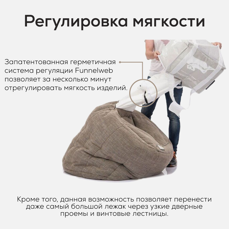Лежак для собак Pet Lounge Medium - Cappuccino (Premium)
