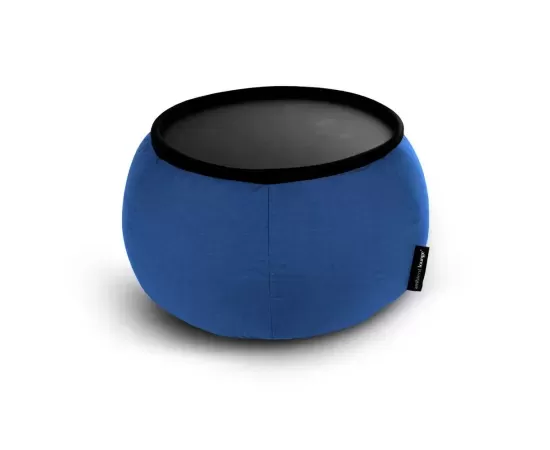 тёмно-синее складной столик Versa Table уличное (Oxford) для гостиной и лаунж-зоны рядом с диваном