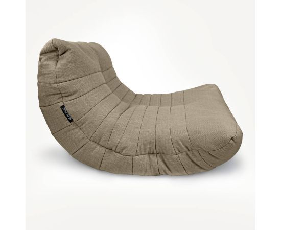 натуральное акустический бескаркасный диван Acoustic Sofa из рогожки для домашнего кинотеатра, офиса и студии