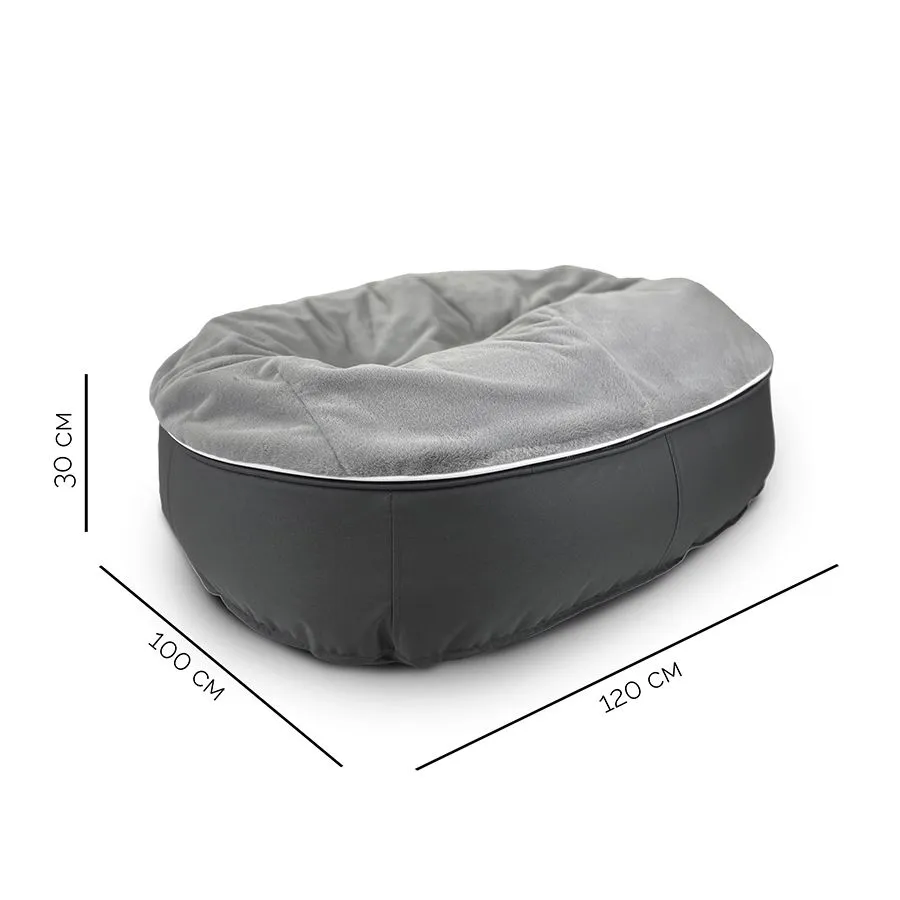 Сменный верх Pet Lounge Large - Grey Rabbit — вид сбоку