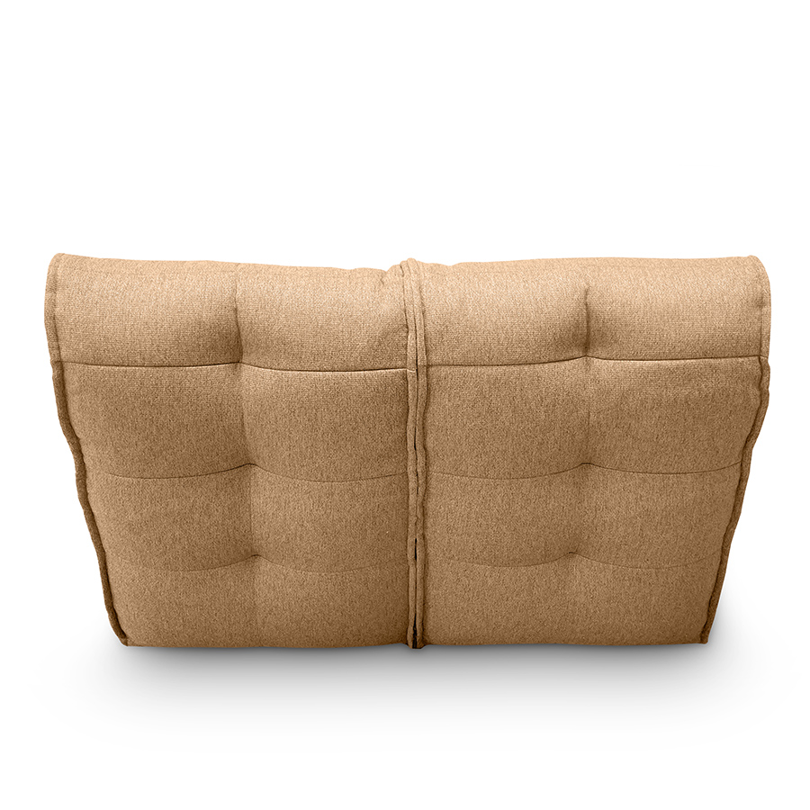 натуральное двойной модульный диван Twin Couch жаккардовое для гостиной и переговорной — вид сбоку