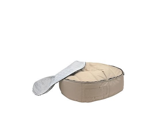 Лежак для собак Pet Lounge Medium - Cappuccino Grey Quilt
