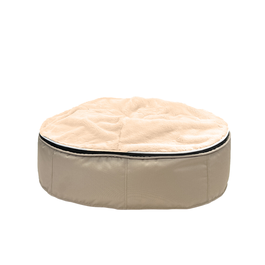 Лежак для собак Pet Lounge Medium - Cappuccino (Premium) — крупный план