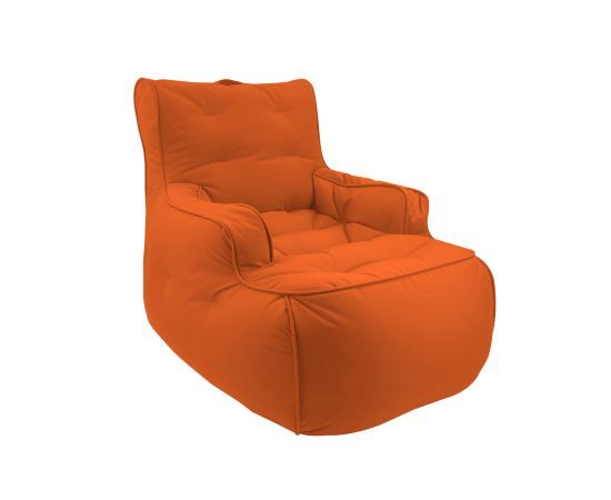 терракотово-оранжевое уличное лаунж-кресло Tranquility Armchair уличное (Oxford) — дизайн и качество