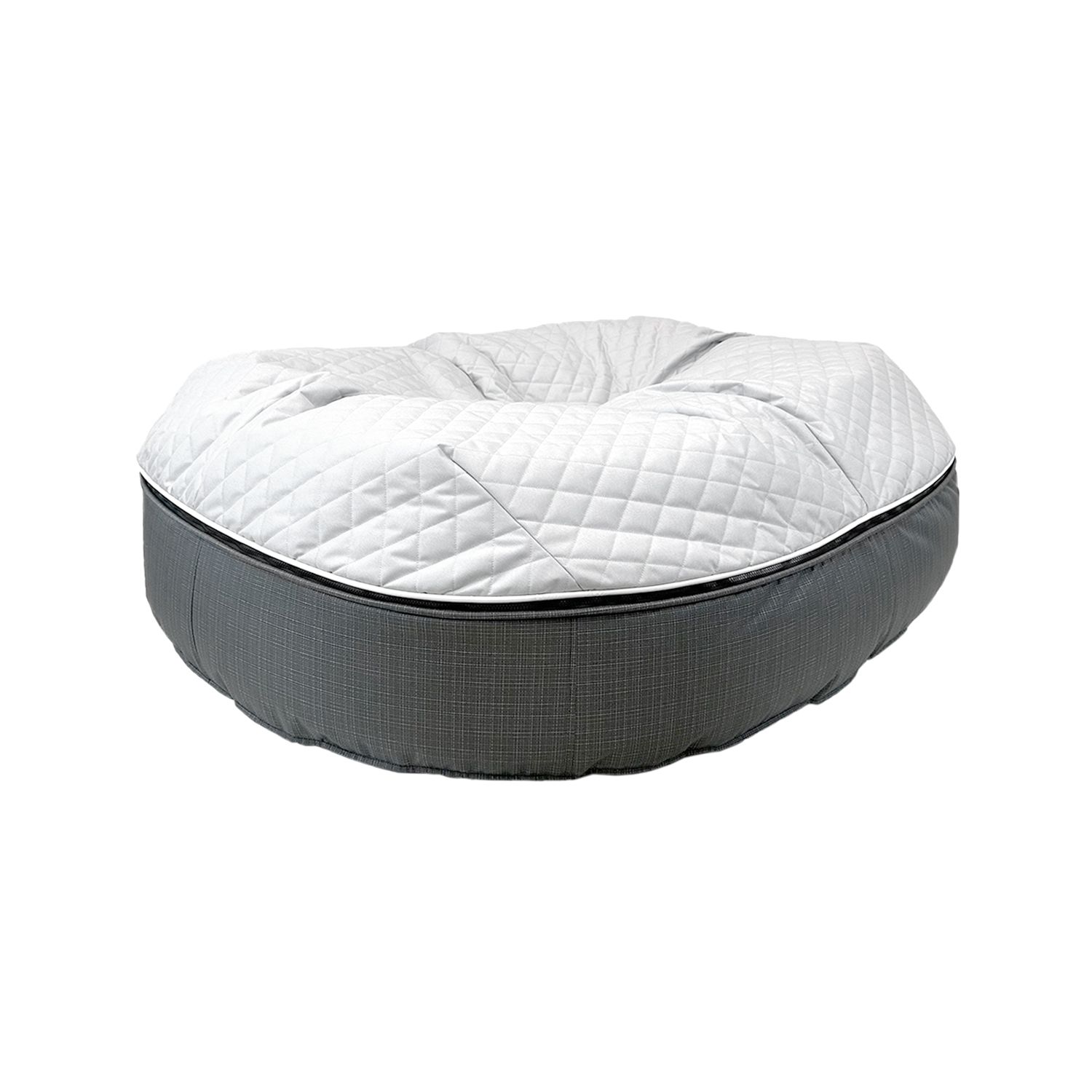Лежак для собак Pet Lounge XXL - Dark Line Grey Quilt